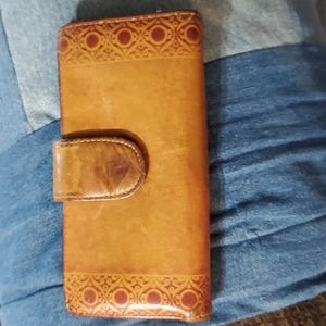 Centra leather organizer wallet